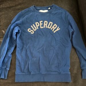 Superdry Men's Blue Sweater